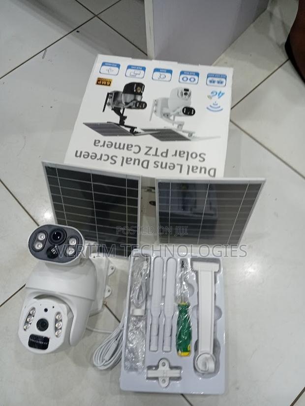 4g Solar Camera 6mp Ubox App Motion Tracking PTZ