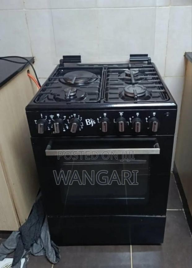 BJS 60 by 60 Standing 3 Gas +1 Hotplate Gas Cooker