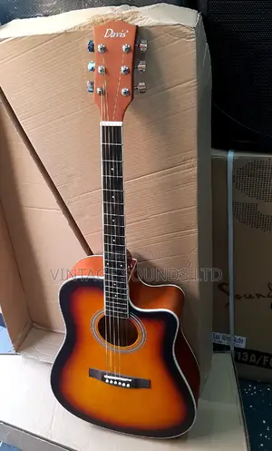 41inches Semi Acoustic Box Guitar ( Brown )