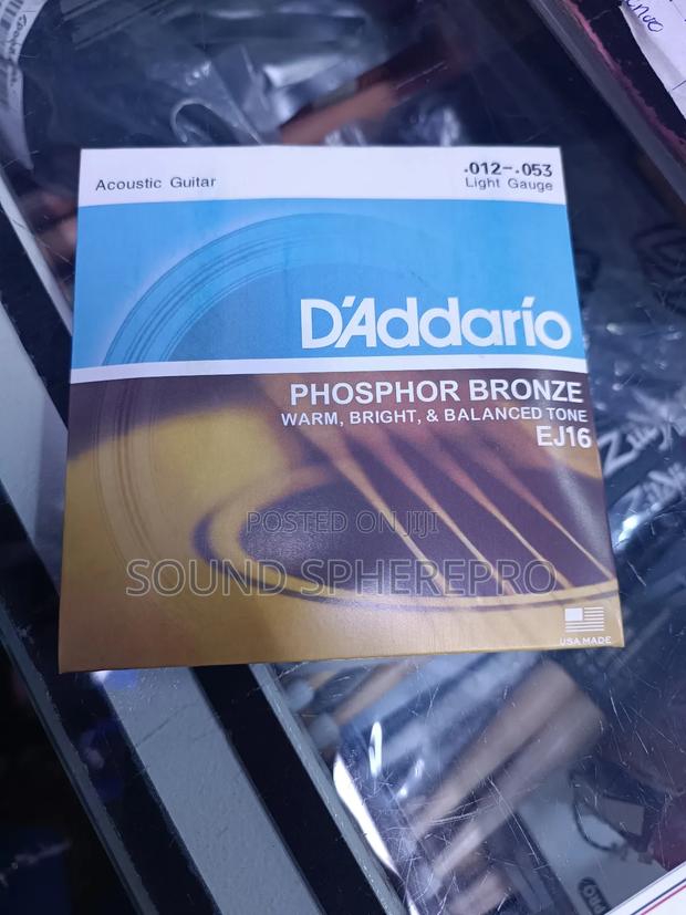 D'addario Ej16 Phosphor Bronze Acoustic Guitar Strings - thumbnail 2