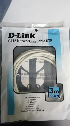 D-Link Cat6a 3 Meters Patch Cords