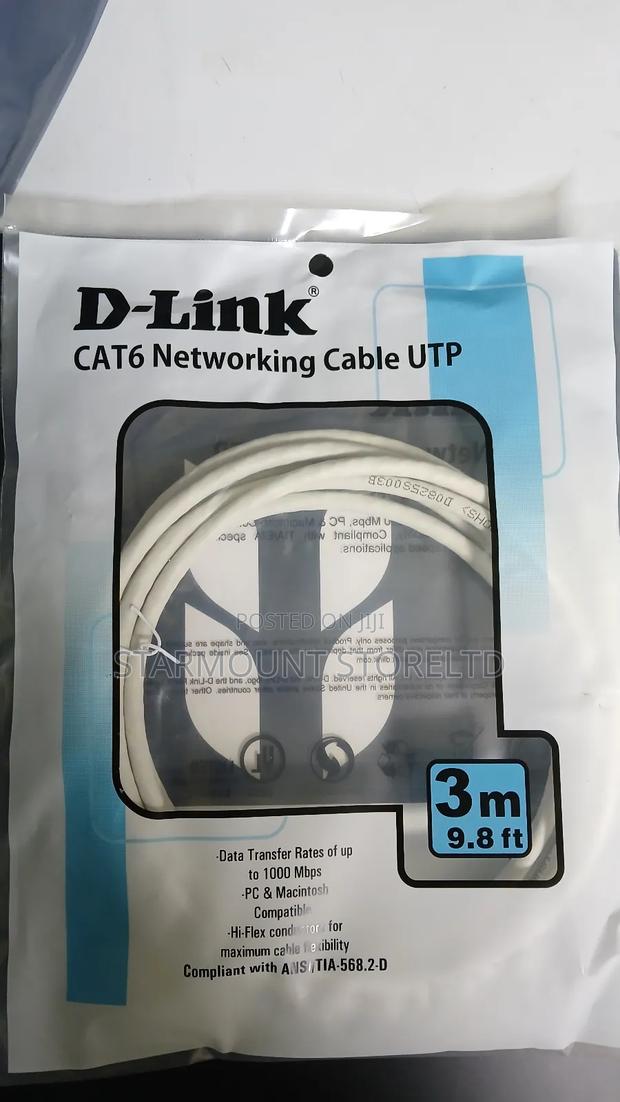 D-Link Cat6a 3 Meters Patch Cords - main view