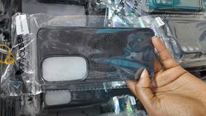 Miset Tecno Spark 40 Pro+ Leather Skin Case Silicone -Black - thumbnail 2