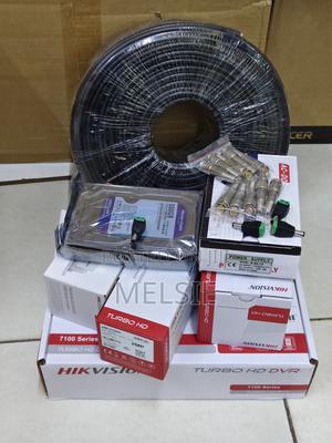 Hikvision 4ch 2mp CCTV Security Camera System Kit With DVR 500gb HDD - thumbnail 2