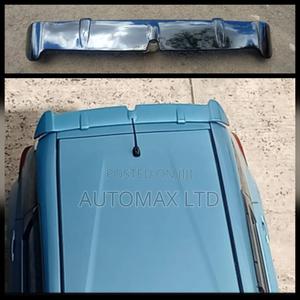 E12: Nissan Note Roof Spoiler (Black Colour) - main view