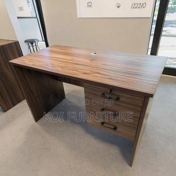 Office Desk; 1.2m Wooden Home Office Desk for Studying - thumbnail 4