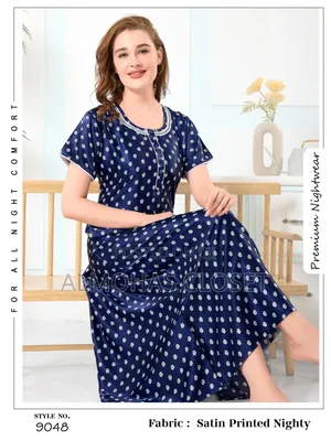 Women’S Satin Maxi Dress