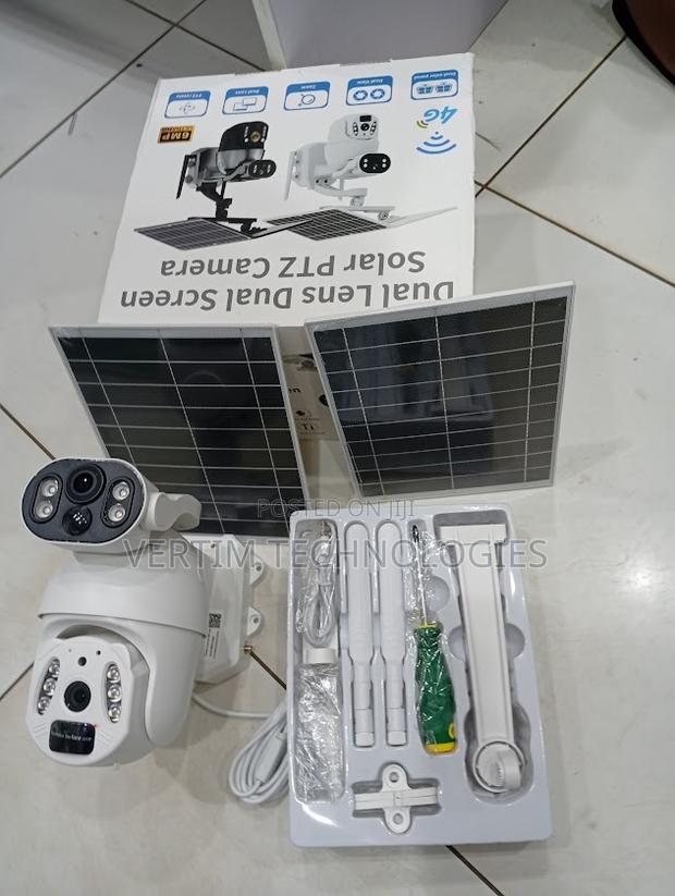 Ubox 6mp 4g Wireless Solar Powered PTZ Camera