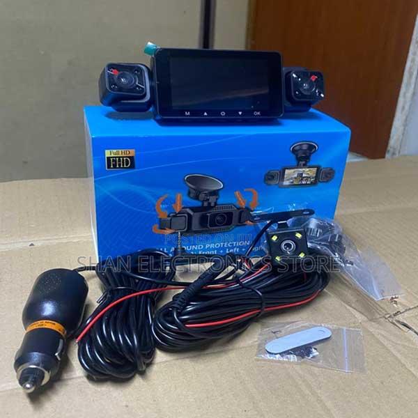 Dual Lens Rearview DVR Monitor Night Vision Video Recorder Dash Cam