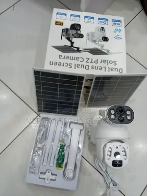 Ubox 6mp 4g Estate Security Solar PTZ Camera