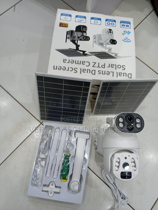 Ubox 6mp 4g Estate Security Solar PTZ Camera