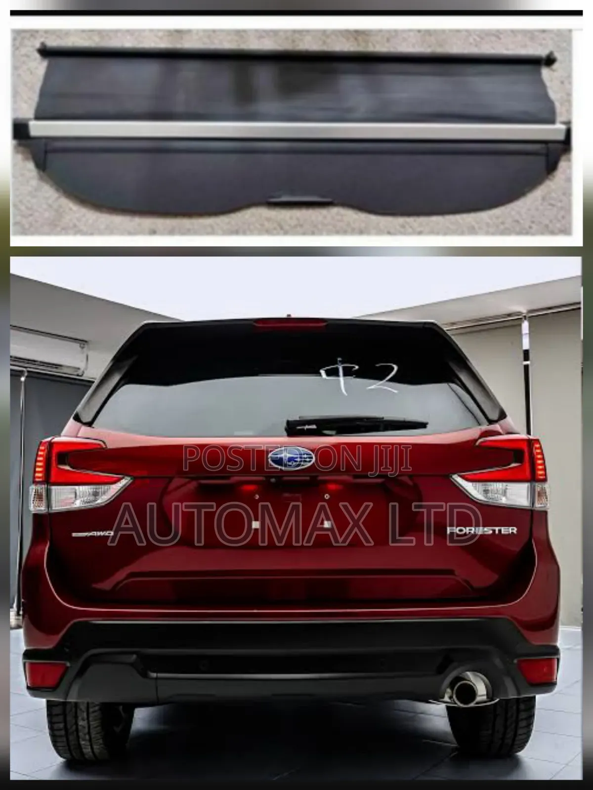Sk9/E Subaru Foresta (Hybrid) Yr2019+ Tonneau/ Boot Cover
