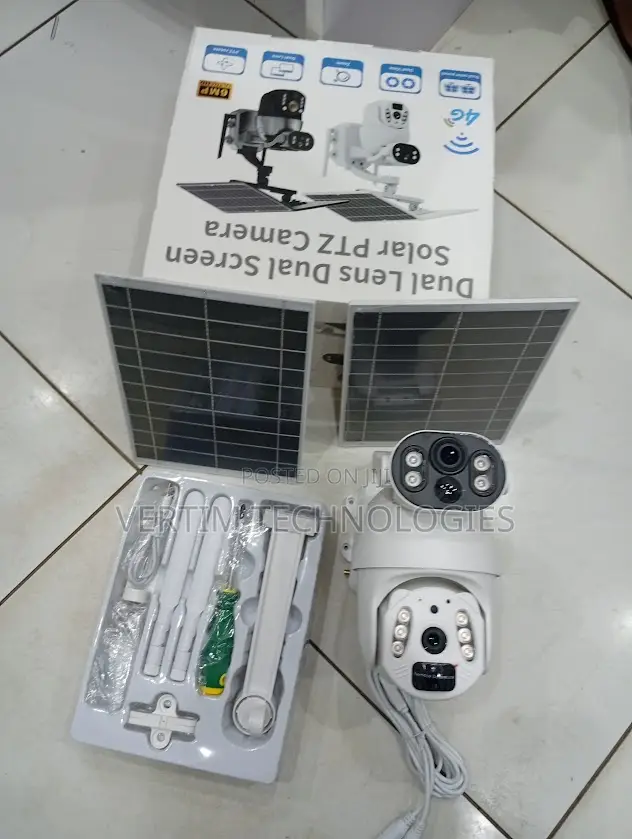Ubox 6mp 4g Full Coverage Solar PTZ Camera