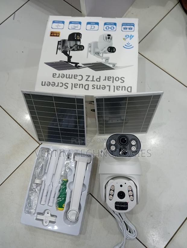 Wire-Free Ubox Wireless Sim Card Solar 4g Security Camera - main view