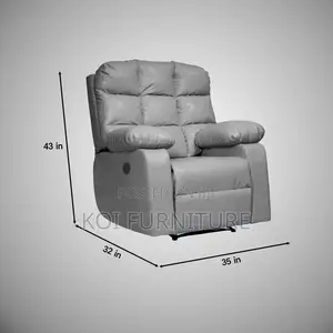 Office Sofa; Singular Grey Office Sofa Set
