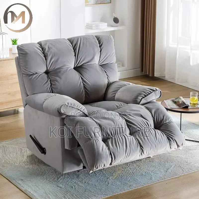 Office Sofa; Singular Grey Office Sofa Set