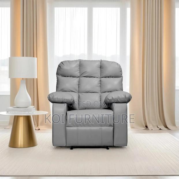 Office Sofa; Singular Grey Office Sofa Set - thumbnail 13