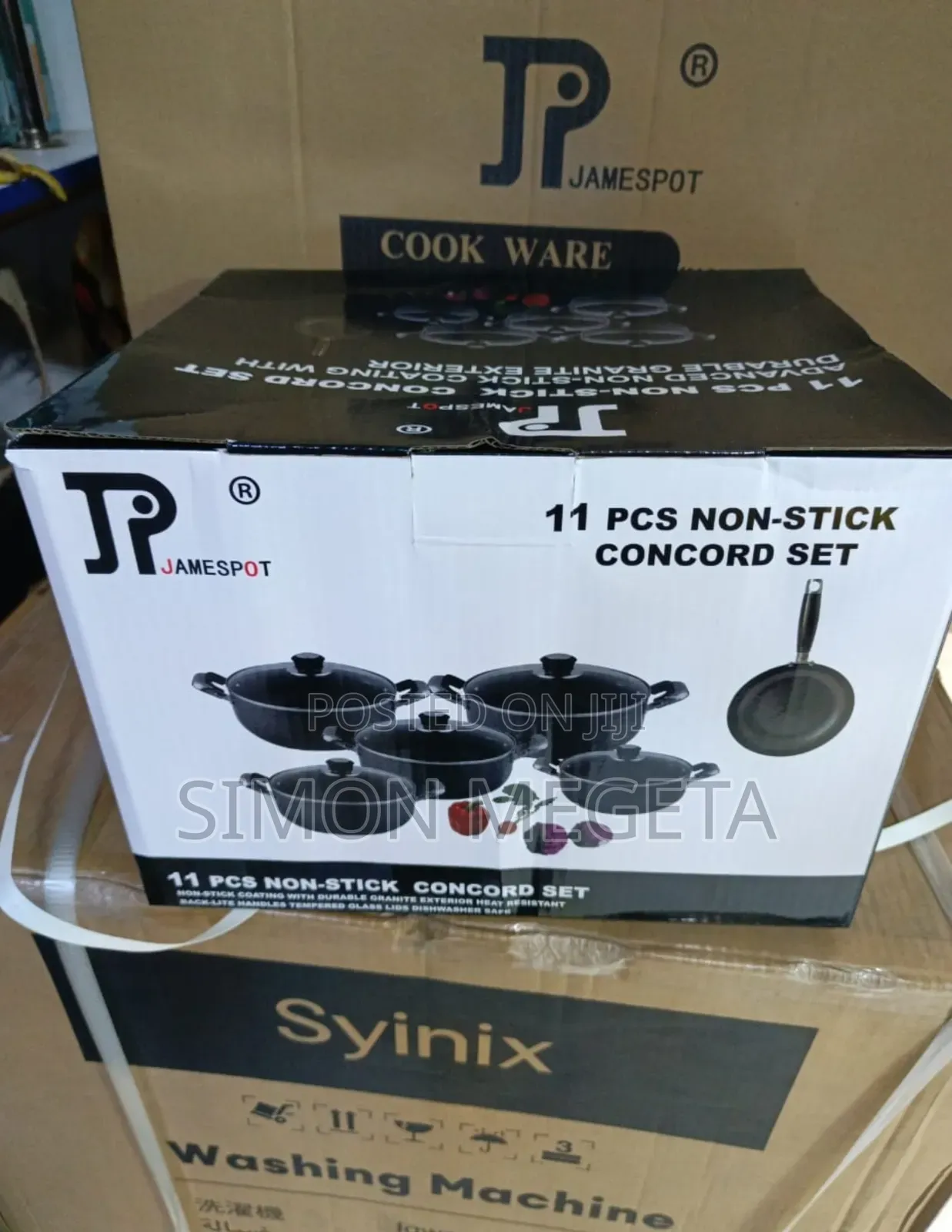11 Pieces Heavy Duty Jp Non Stick Cookware Set
