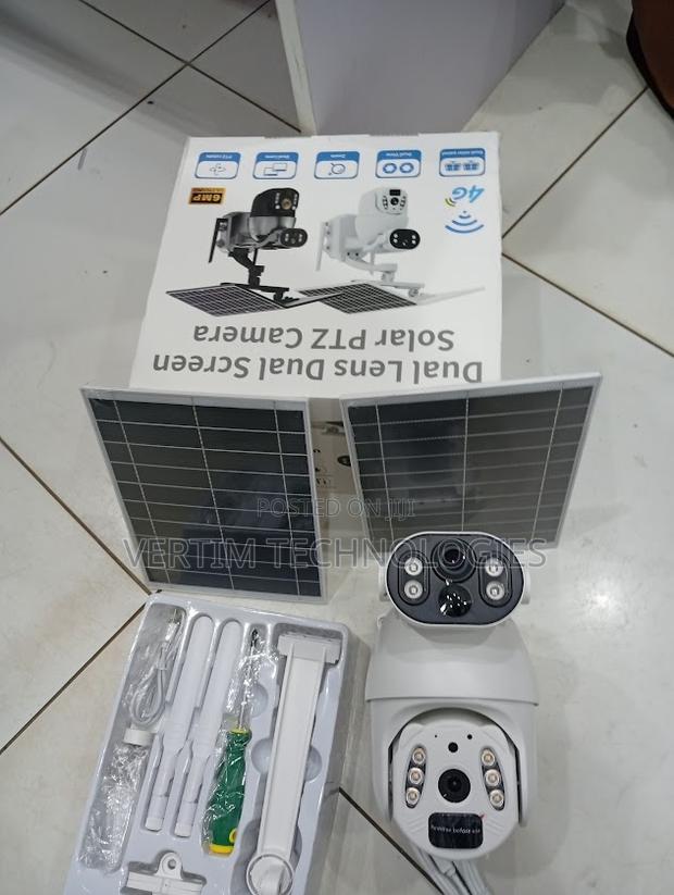 4g Solar PTZ Camera Intelligent Ubox With Micro Sd Card Storage