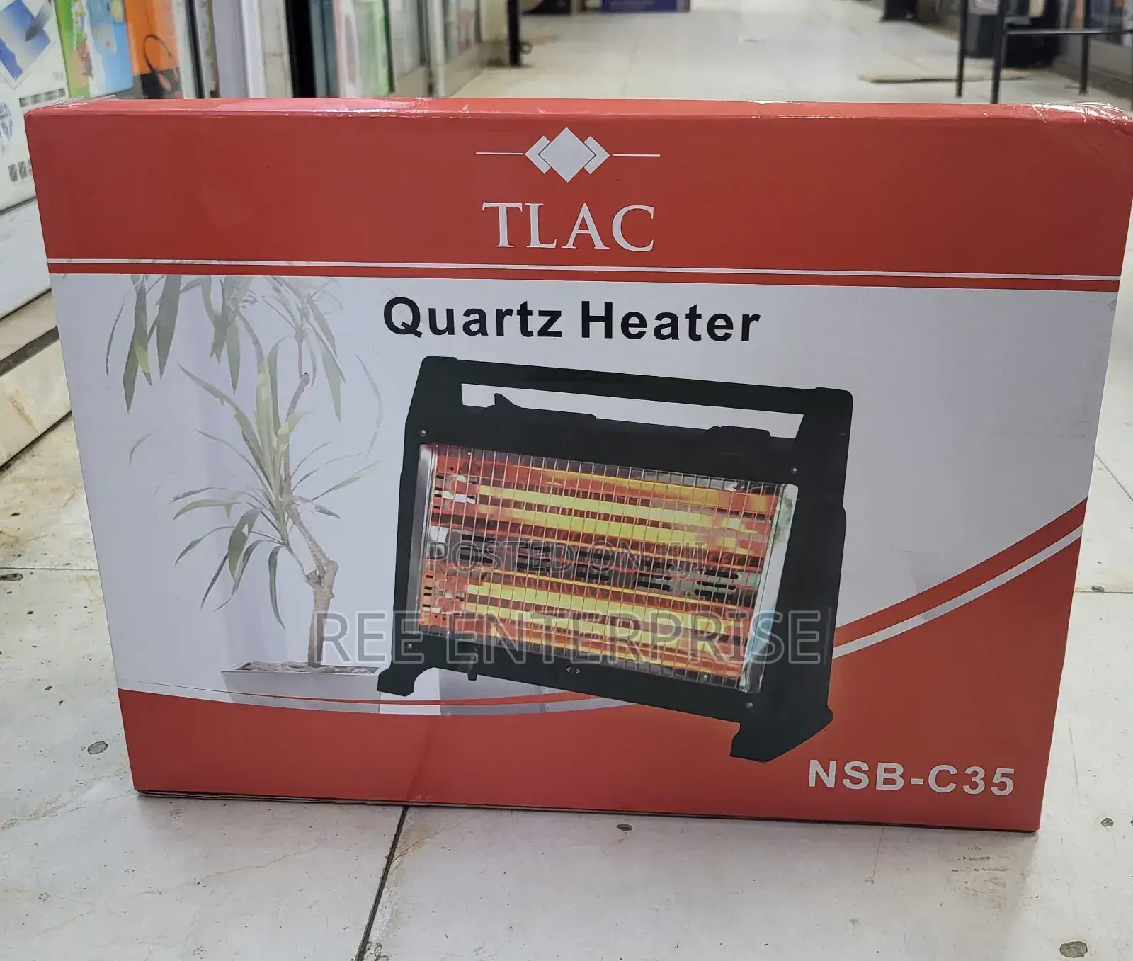 Quartz Room Heater Tlac  With Humidifier