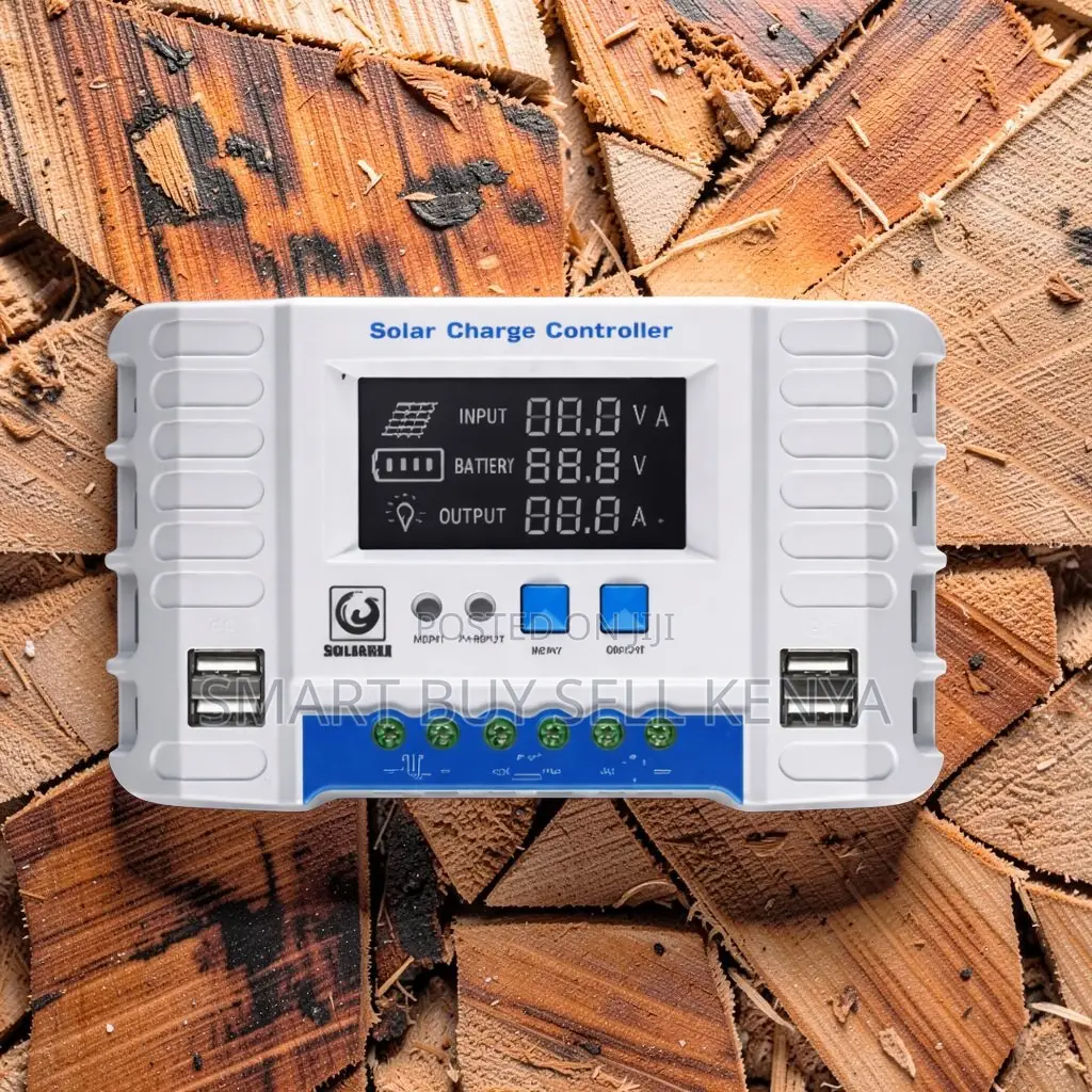 Intelligent LCD Display 12v/24v 20a PWM Solar Charge Controller