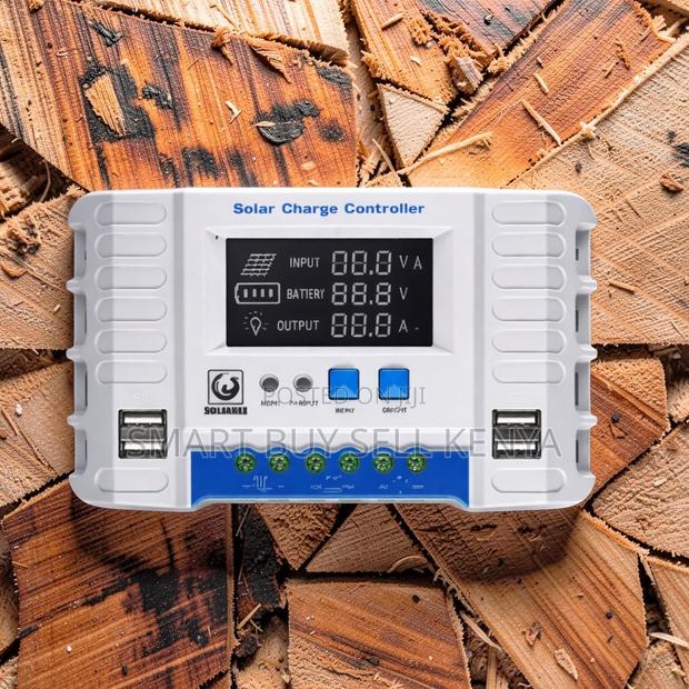 Intelligent LCD Display 12v/24v 20a PWM Solar Charge Controller - main view