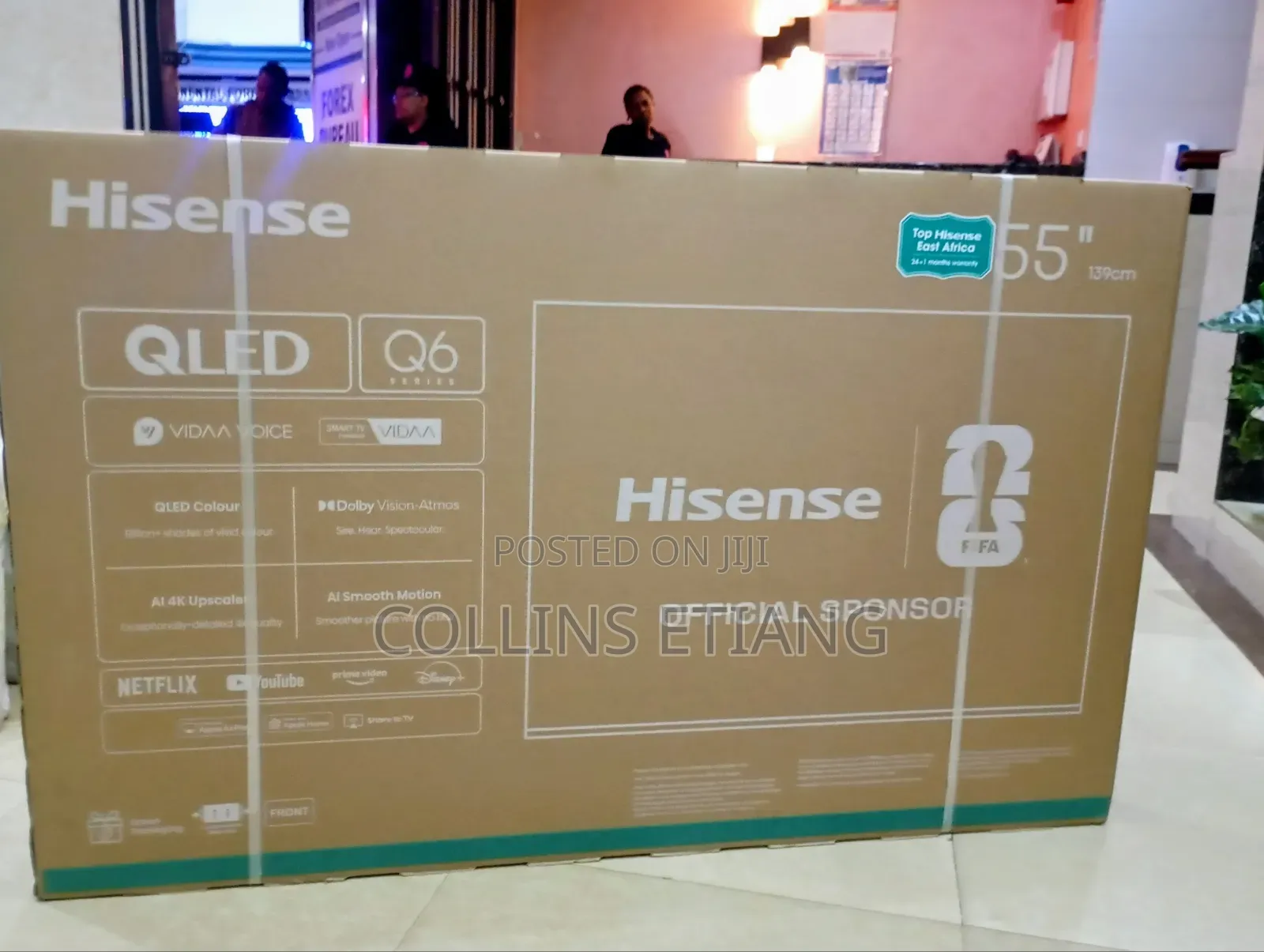Hisense 55 Inch 55q6n Qled Tv Q6 Series