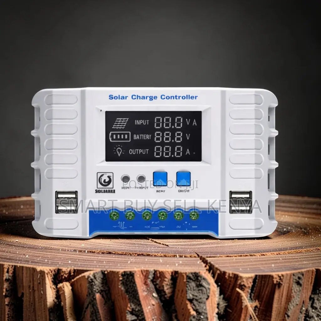LCD Display Large Screen 12v/24v 20a PWM Solar Controller