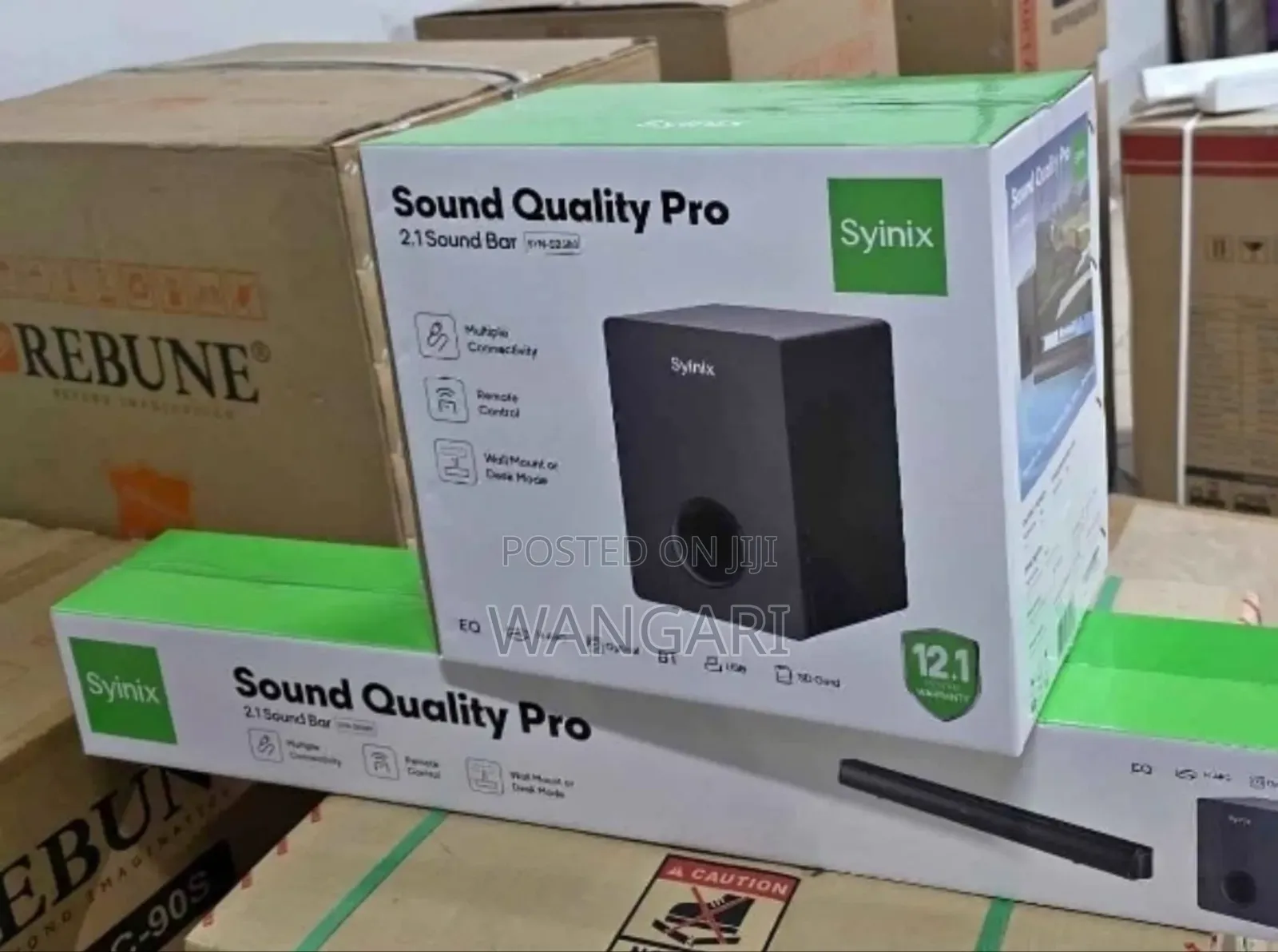 Multiple Connectivity Syinix Soundbar