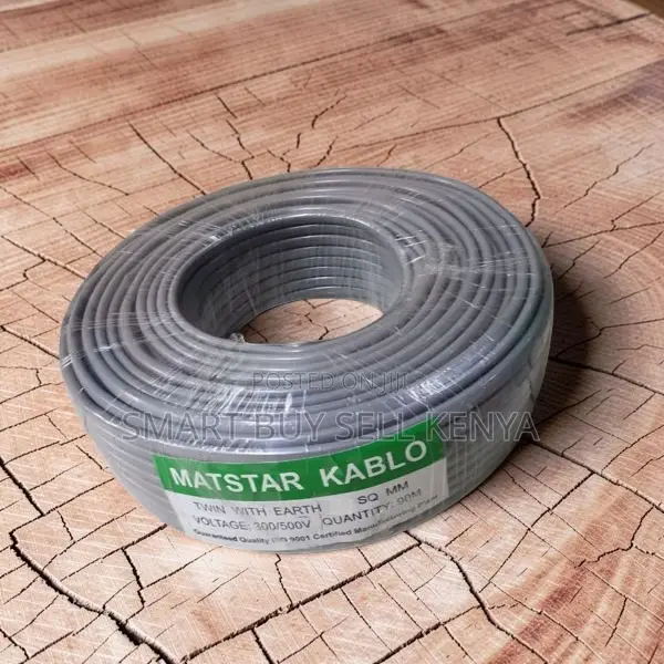 1.5mm 90 Metres High Flex Twin With Earth Flat Electrical Wiring Cable