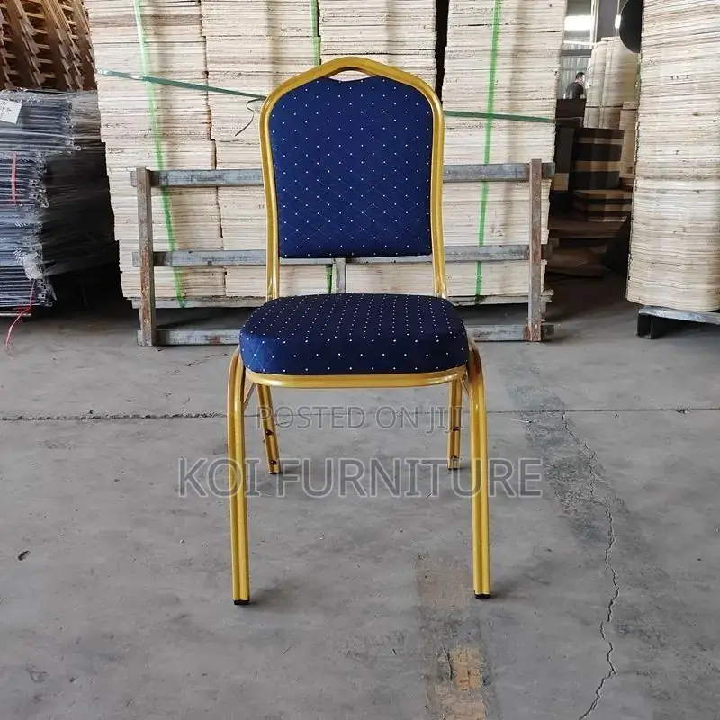 Office Chairs; Blue Stackable Events Office Chair