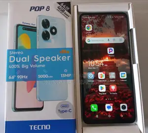 Tecno Pop 8 64 GB Gray