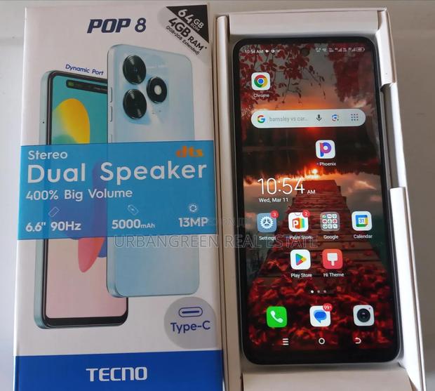 Tecno Pop 8 64 GB Gray - thumbnail 3