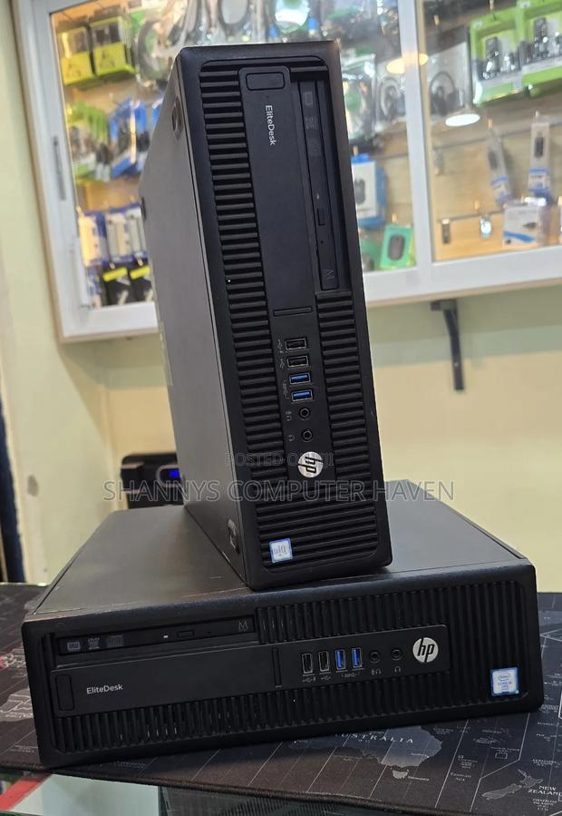 Desktop Computer HP EliteDesk 800 8GB Intel Core i5 HDD 500GB - thumbnail 3