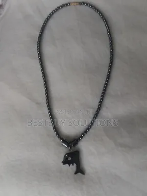 Hematite Dolphin Necklace