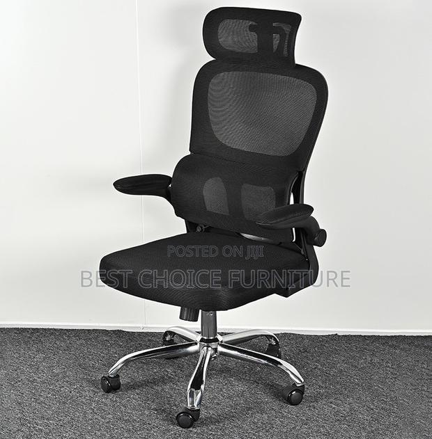 Office Chair; Orthopedic Adjustable Swivel Office Chair - thumbnail 6