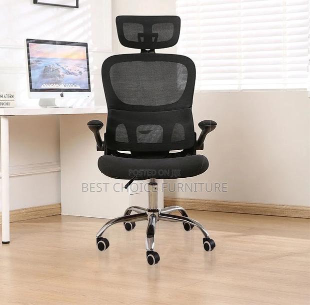 Office Chair; Orthopedic Adjustable Swivel Office Chair - thumbnail 12