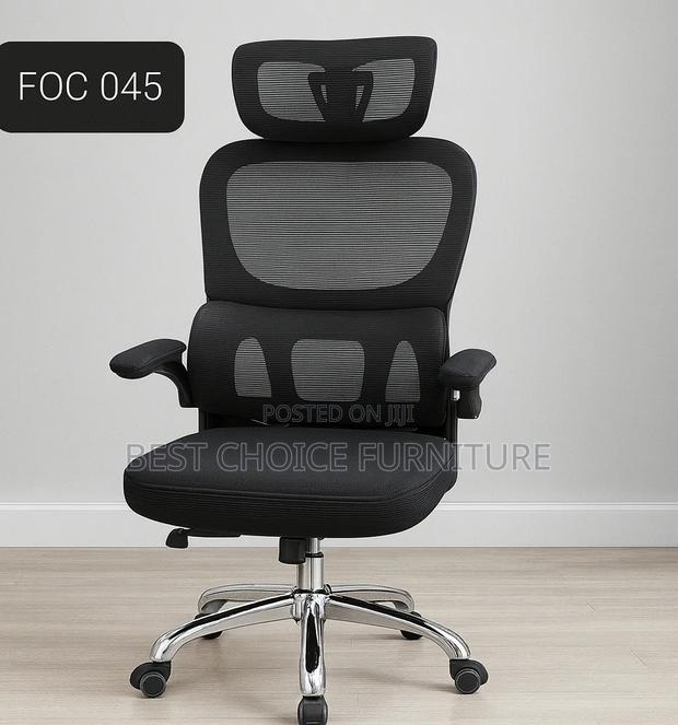 Office Chair; Orthopedic Adjustable Swivel Office Chair - thumbnail 13