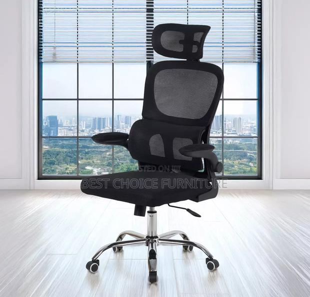Office Chair; Orthopedic Adjustable Swivel Office Chair - thumbnail 14