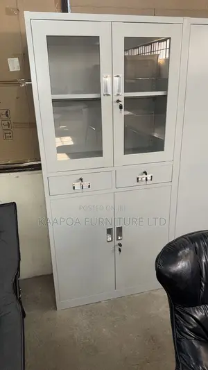 Cabinet 4drawer With Glass