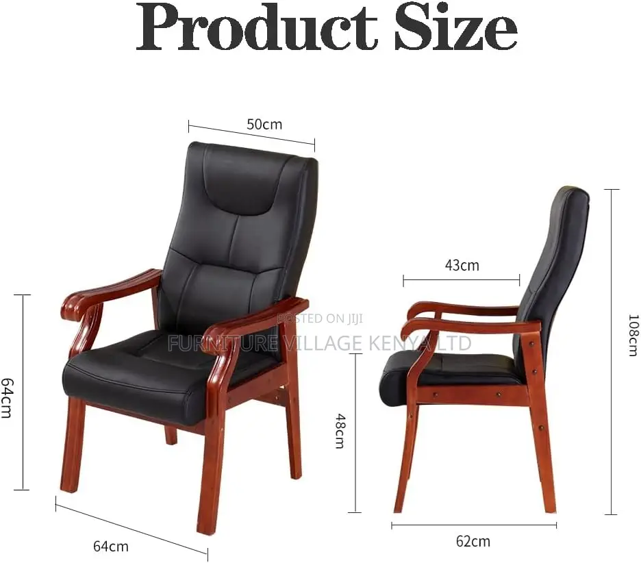 Office Chairs: Chester Field Executive Office Guest Seat