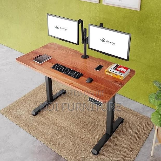 Office Tables; Electric Adjustable Smart Height Table - thumbnail 3