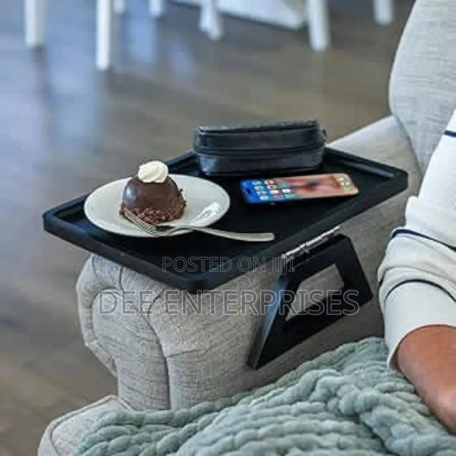 Foldable Wooden Sofa Armrest Tray