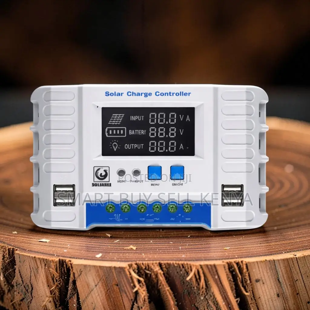 Dual Usb Output 12v/24v 20a PWM Solar Charge Controller