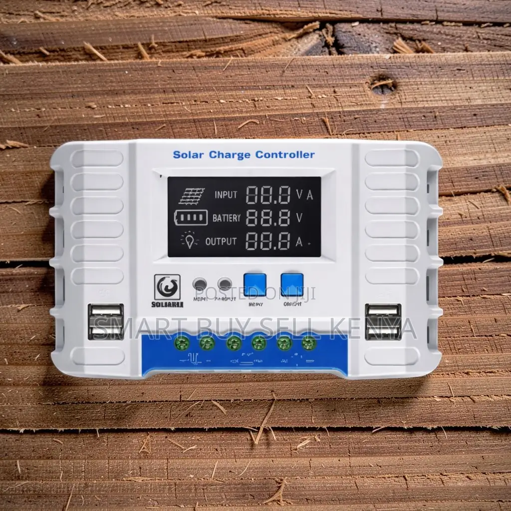 Friendly Interface 12v/24v 20a PWM Solar Charge Controller