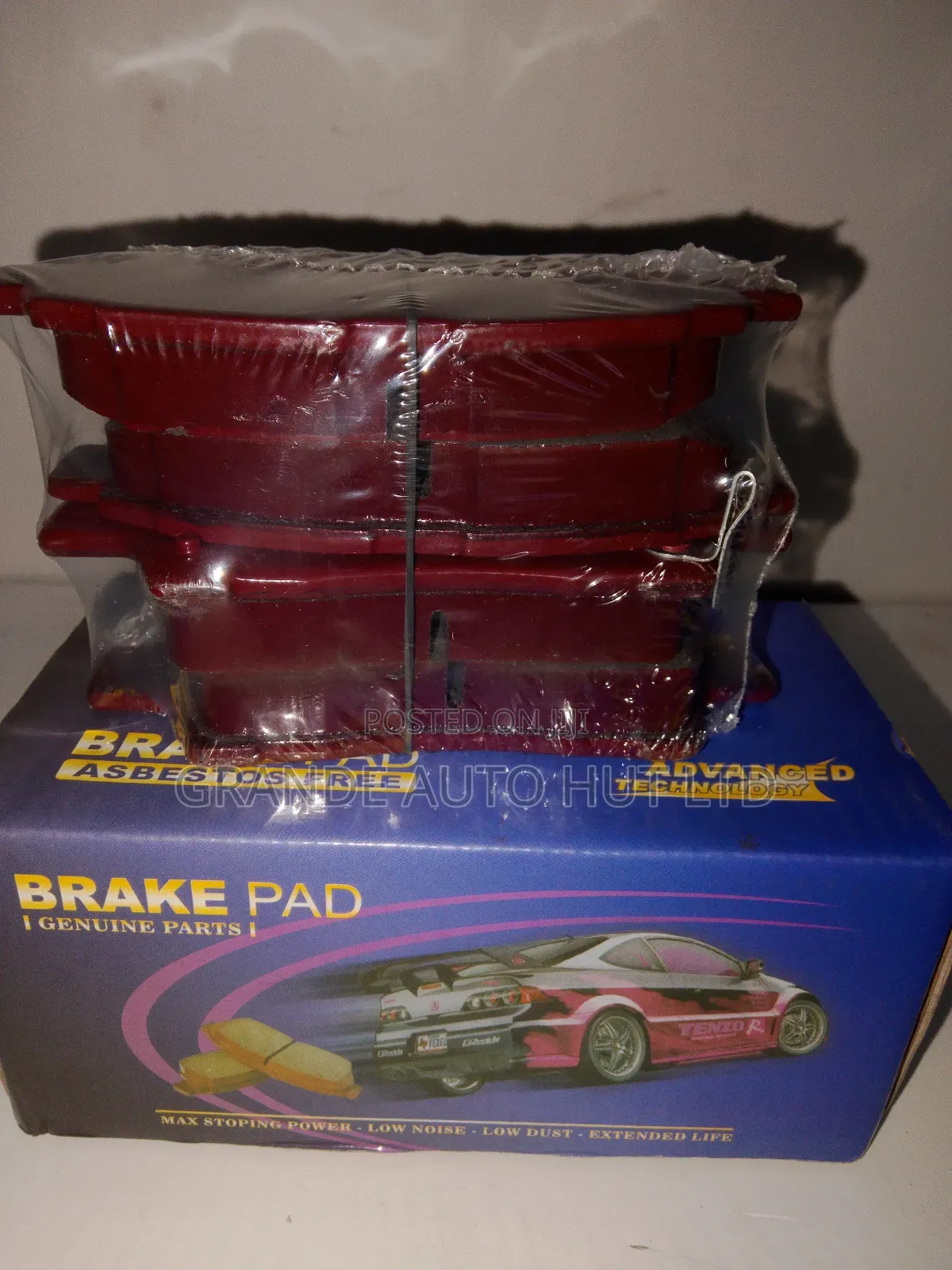 Front Brake Pads for Toyota Probox/Vitz (Kowa Brand)
