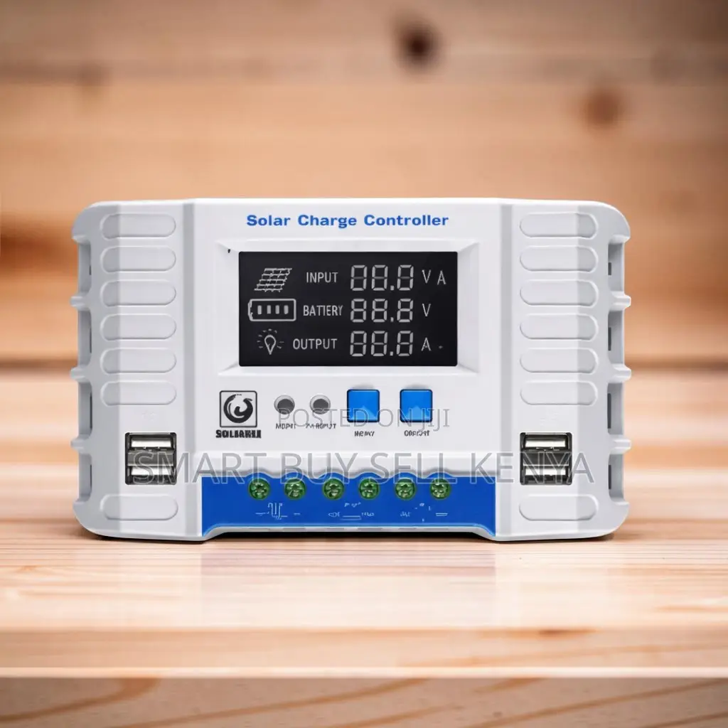 Space Efficient 12v/24v 20a PWM Solar Charge Controller