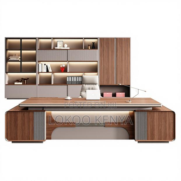Office Desk ; Executive Customization Modern Office Desk - thumbnail 17