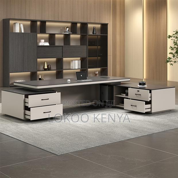 Office Desk ; Executive Customization Modern Office Desk - thumbnail 19