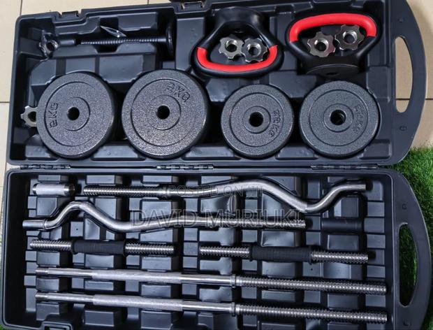 58 Kg Dumbbell Set With Case